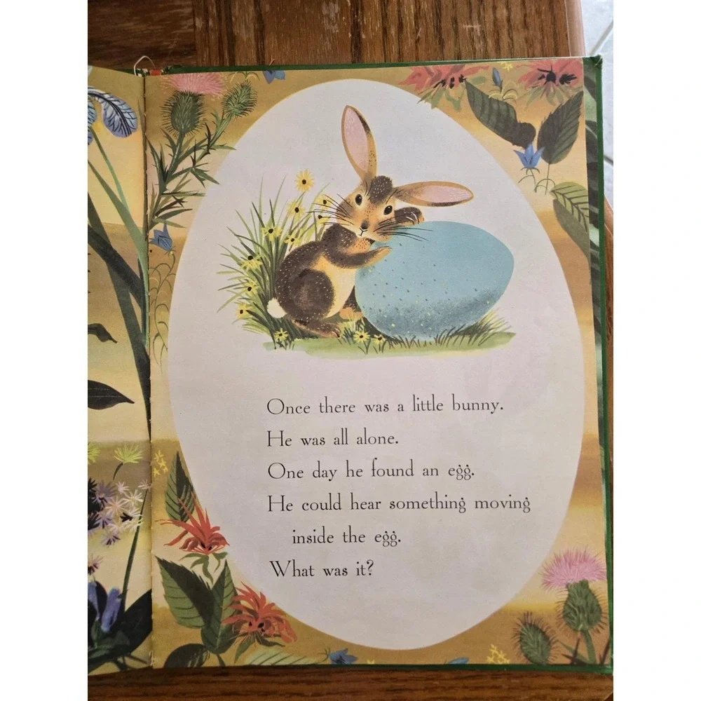 Golden Press The Golden Egg Book Childrens 1976 Oversize 9.5